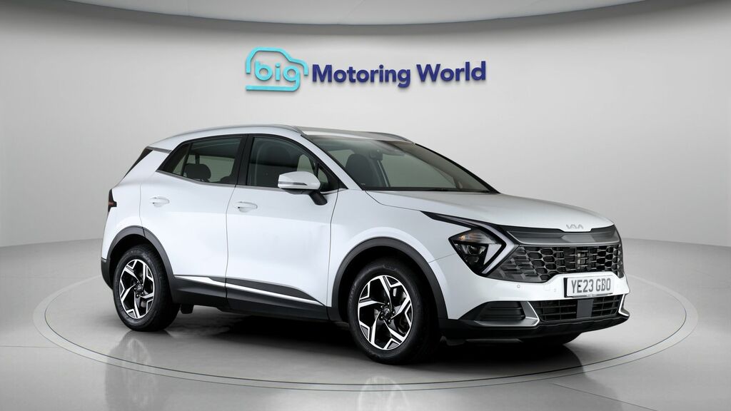 Kia Sportage 2 YE23GDO White