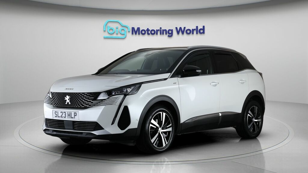 Peugeot 3008 Gt White #3