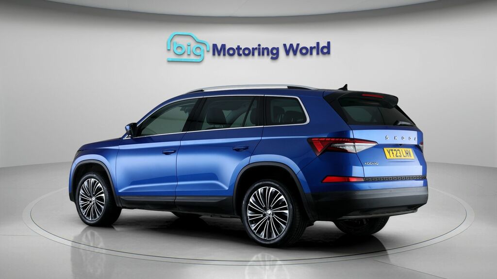 Skoda Kodiaq Se L Executive YT23LNW Blue #5