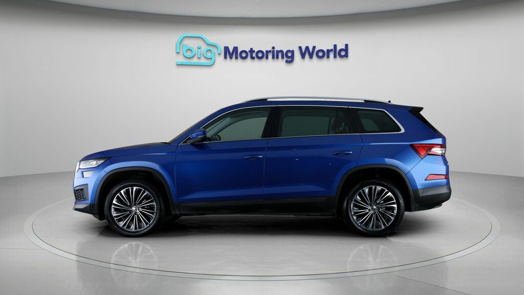 Skoda Kodiaq Se L Executive YT23LNW Blue #4