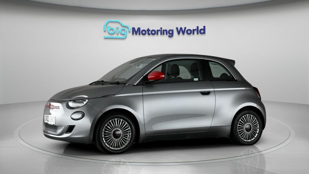 Fiat 500E Red OV22ENC Grey #4