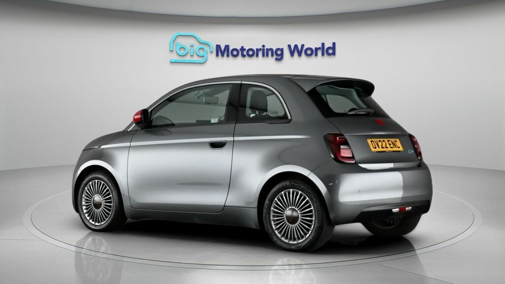 Fiat 500E Red OV22ENC Grey #5