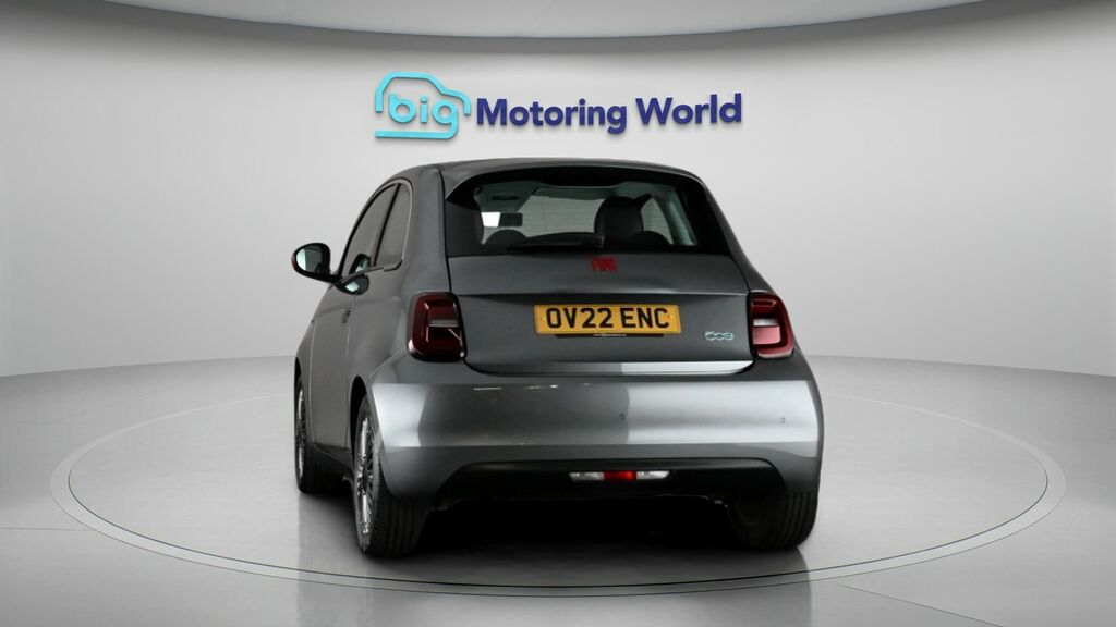 Fiat 500E Red OV22ENC Grey #6