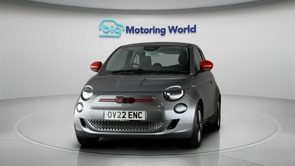 Fiat 500E Red OV22ENC Grey #3