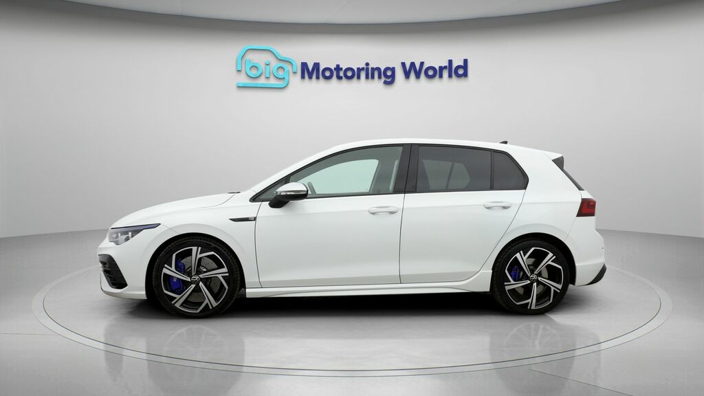 Volkswagen Golf R White #4