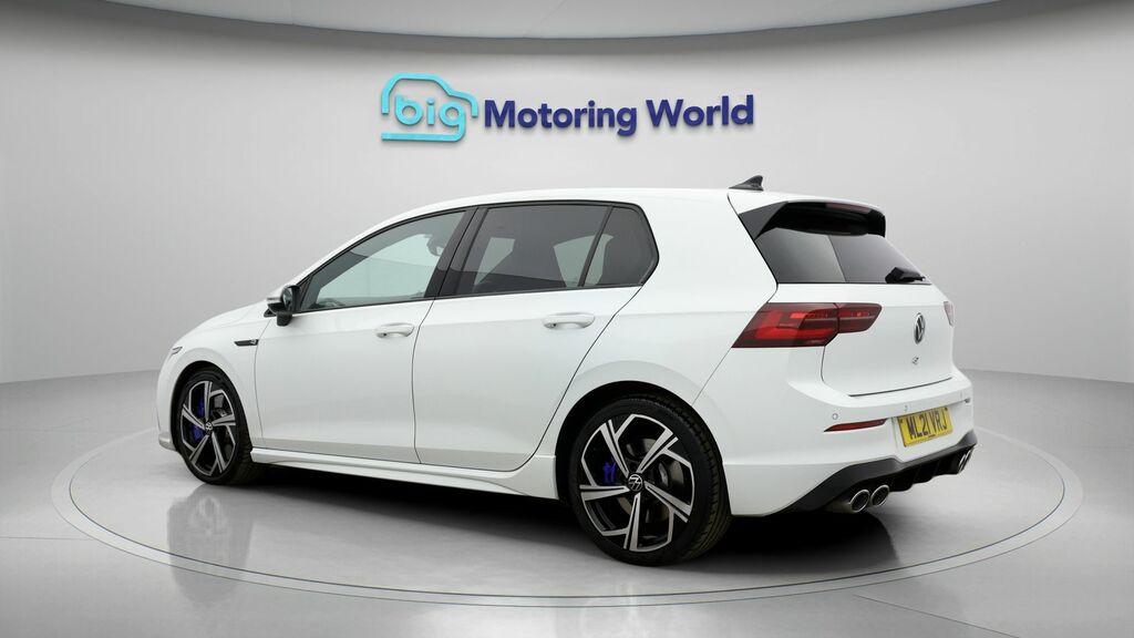 Volkswagen Golf R White #5