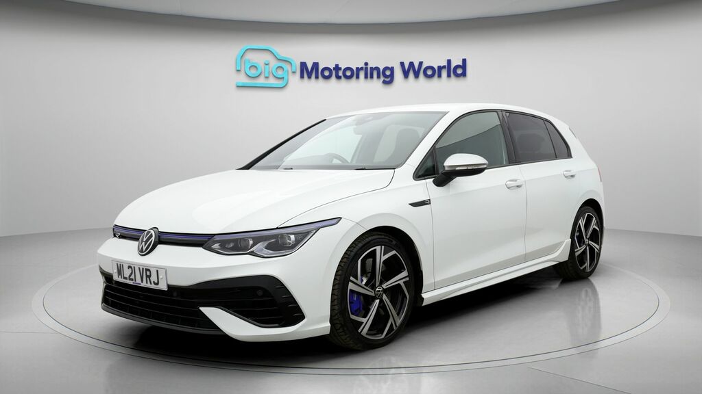 Volkswagen Golf R White #3