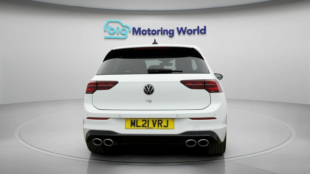 Volkswagen Golf R White #6