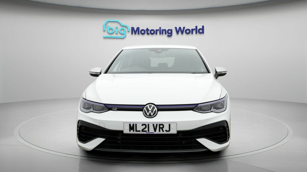 Volkswagen Golf R White #2