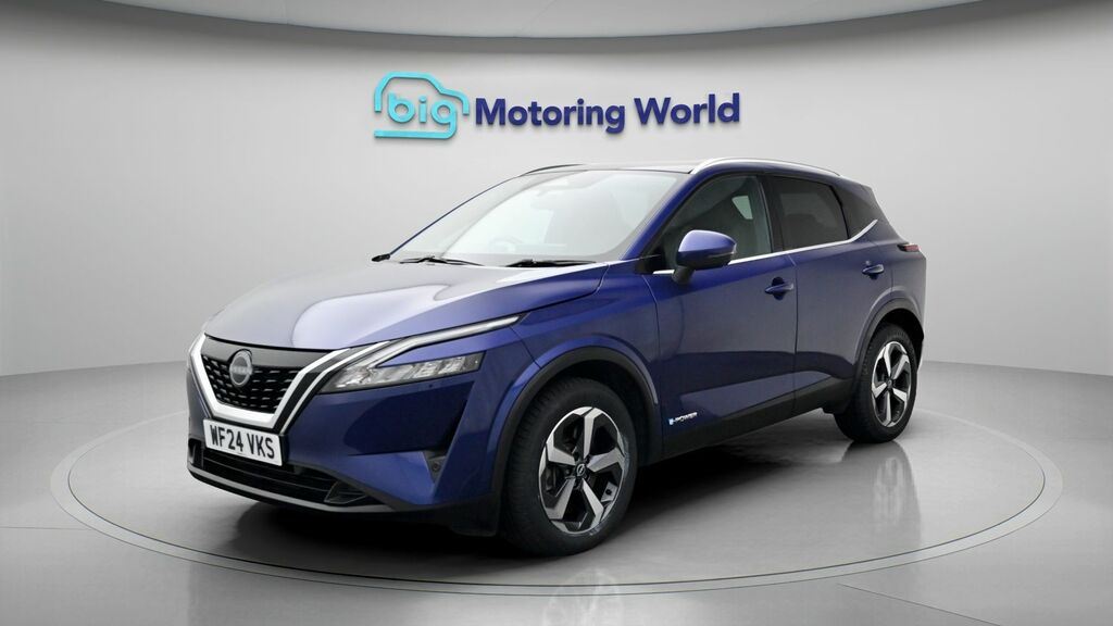 Nissan Qashqai N-connecta WF24VKS Blue #3