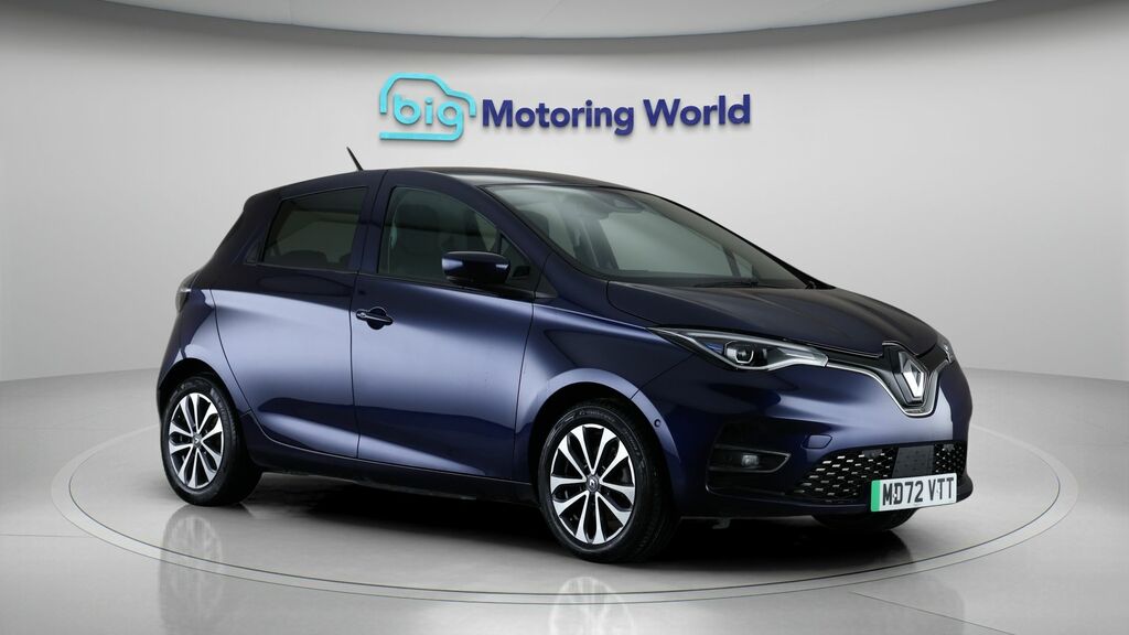 Renault Zoe Gt Line Blue