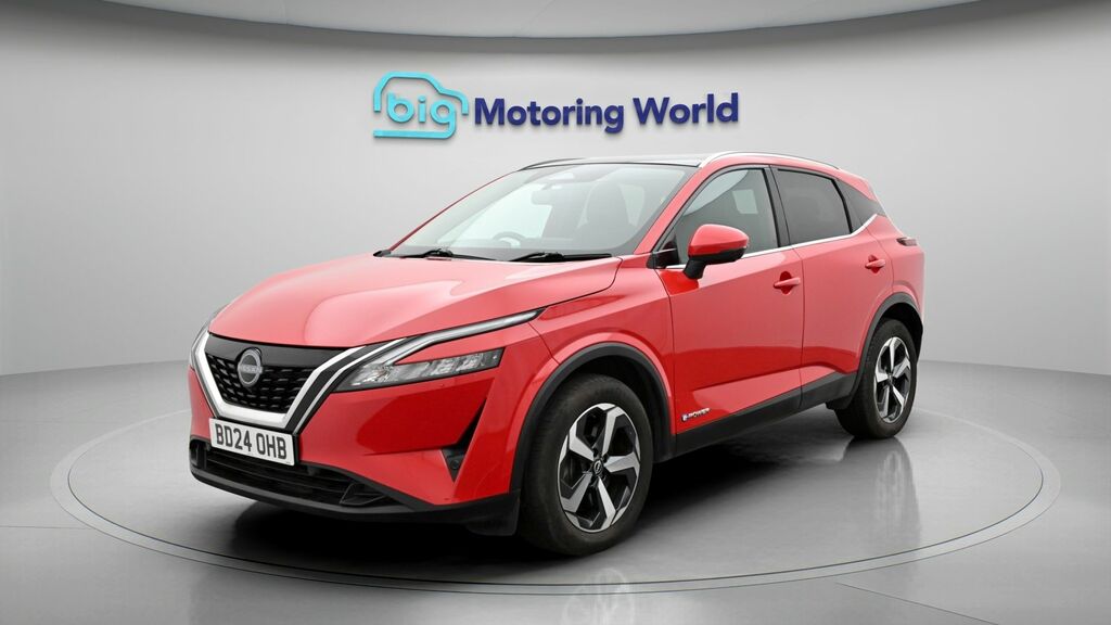 Nissan Qashqai N-connecta BD24OHB Red #3