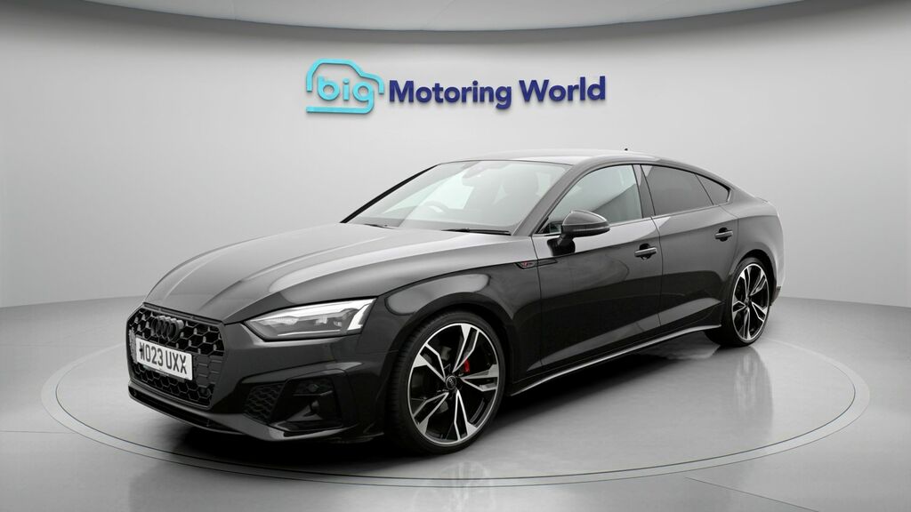 Audi A5 Black Edition Black #3