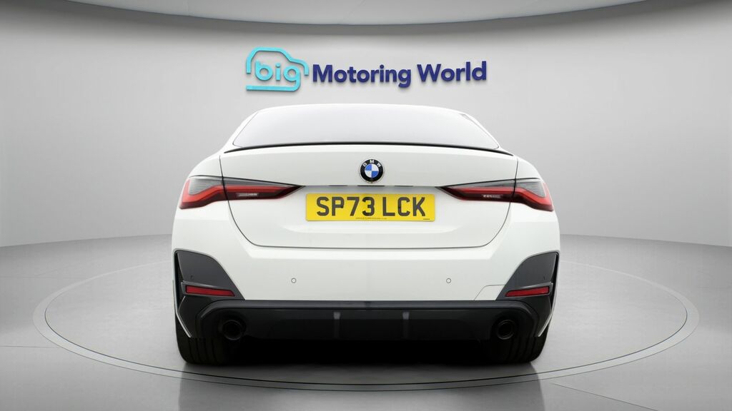 BMW 4 Series Gran Coupe M Sport White #6