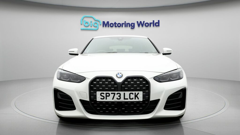 BMW 4 Series Gran Coupe M Sport White #2