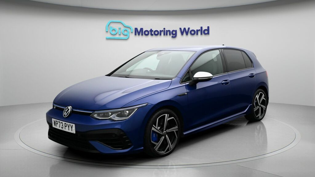 Volkswagen Golf R Blue #3