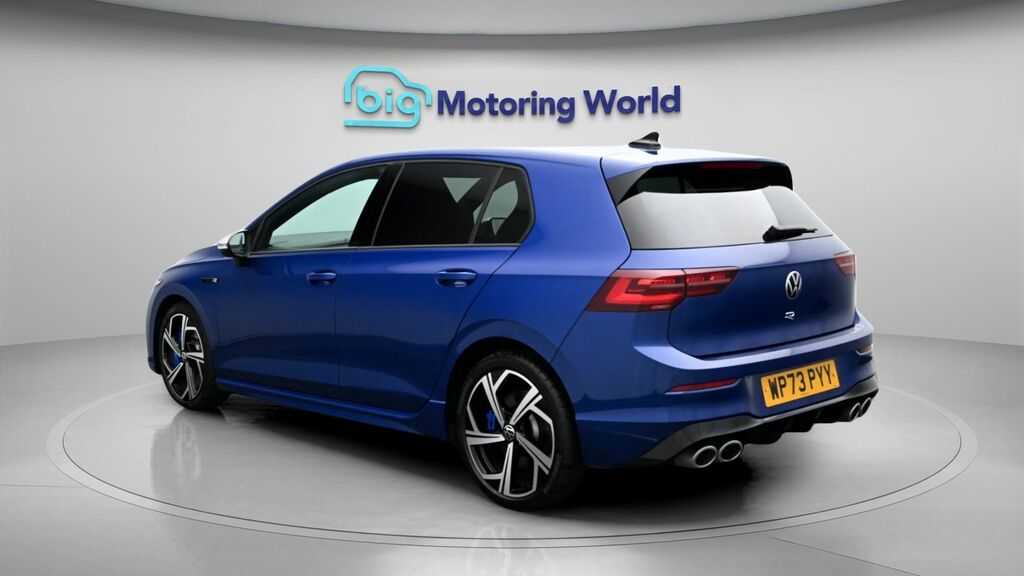 Volkswagen Golf R Blue #5