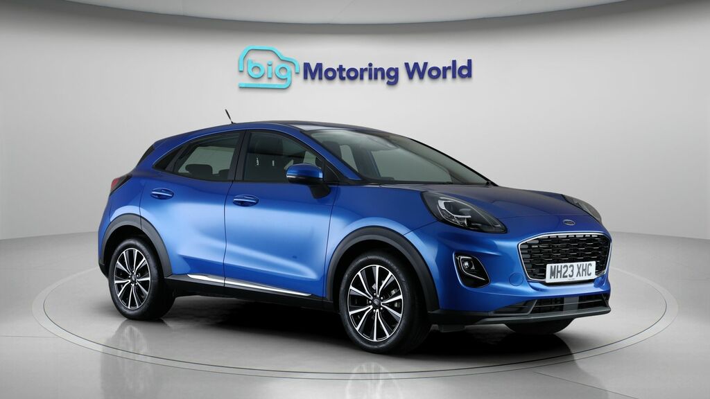 Ford Puma Titanium Blue