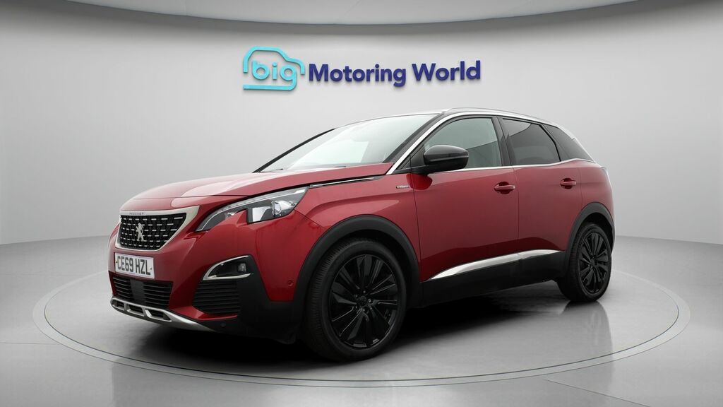 Peugeot 3008 Gt Line Premium CE69HZL Red #3