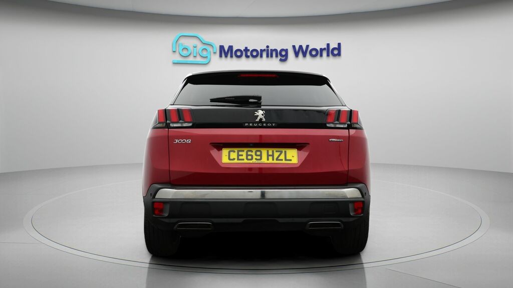 Peugeot 3008 Gt Line Premium CE69HZL Red #6
