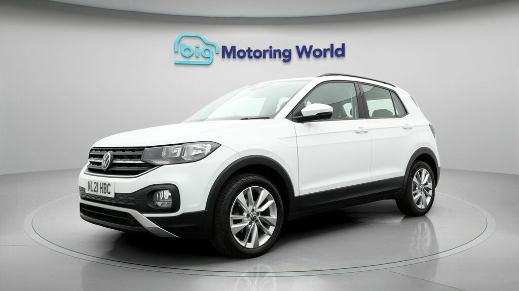 Volkswagen T-Cross Se White #3