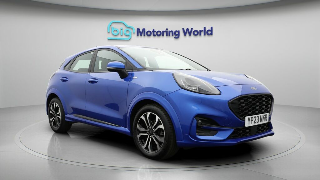 Ford Puma St-line Blue