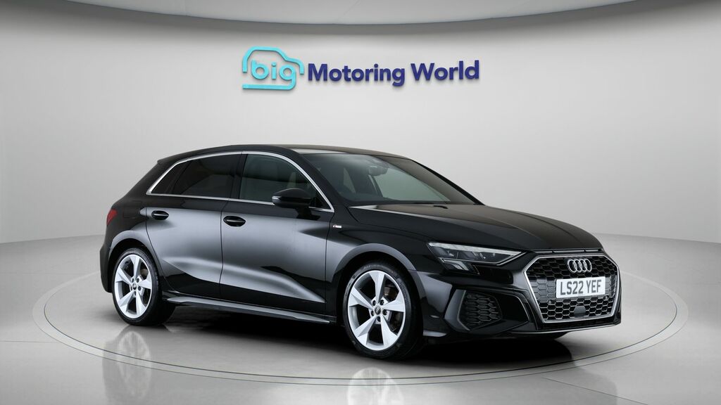 Audi A3 S Line LS22YEF Black