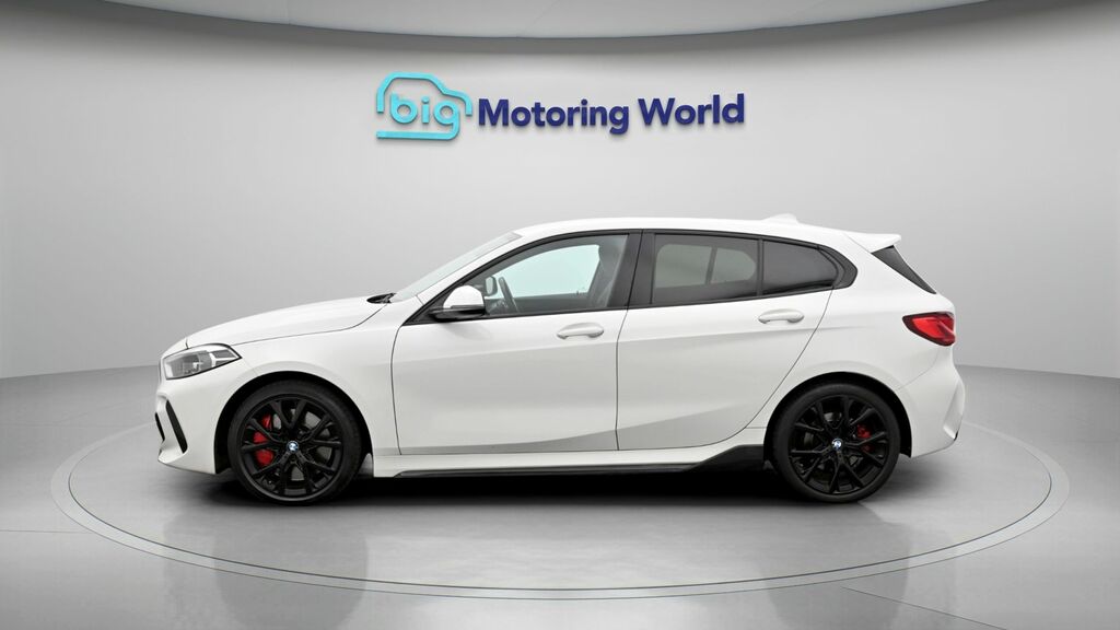 BMW 1 Series Auto White #4