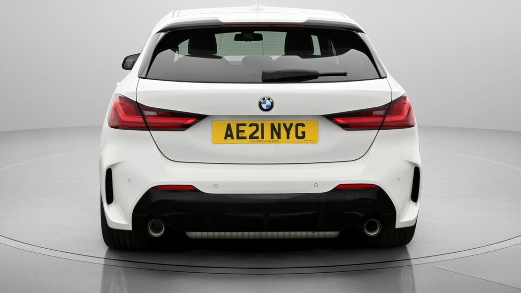 BMW 1 Series Auto White #6
