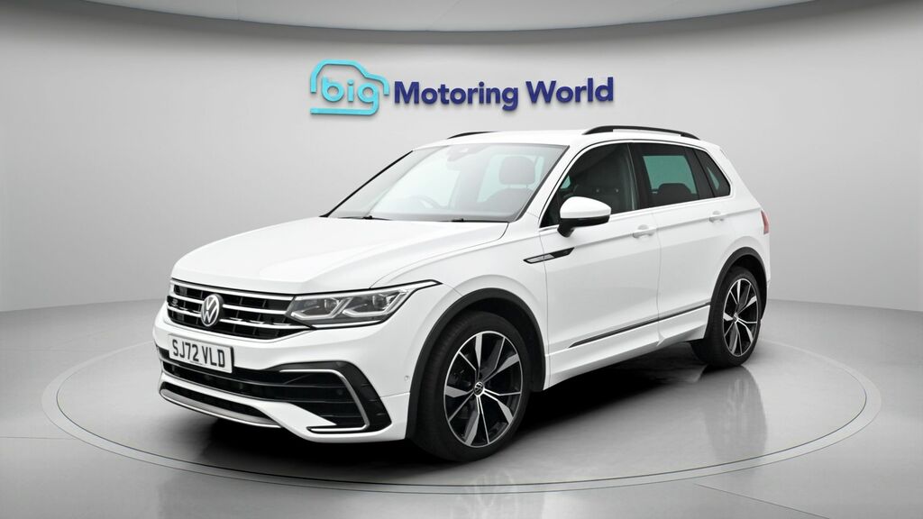 Volkswagen Tiguan R-line SJ72VLD White #3