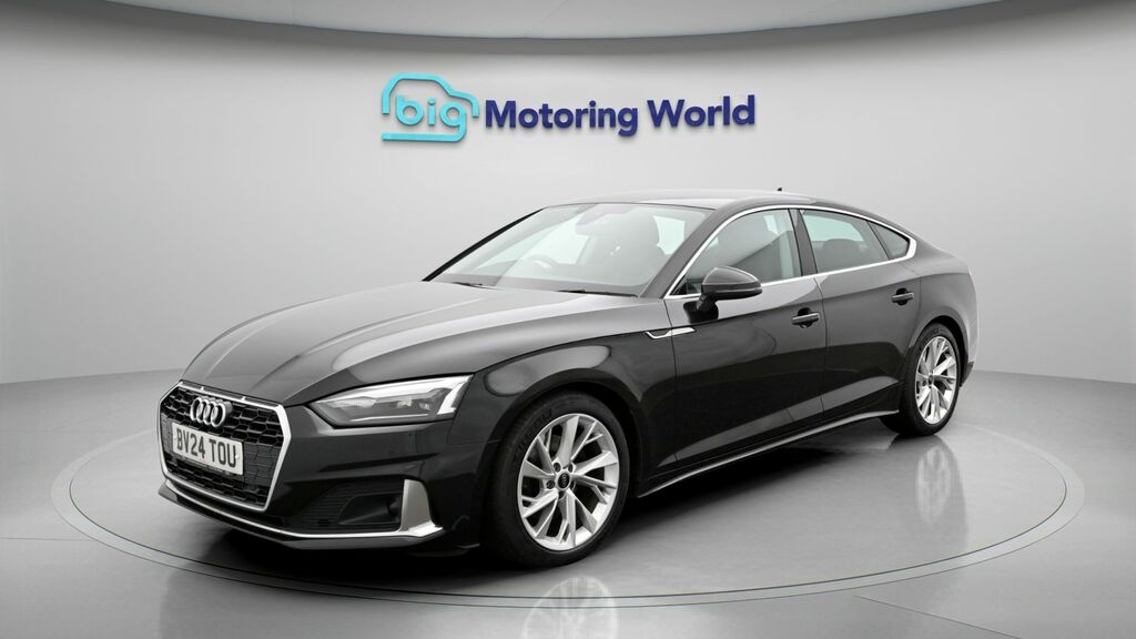 Audi A5 Sport Black #3