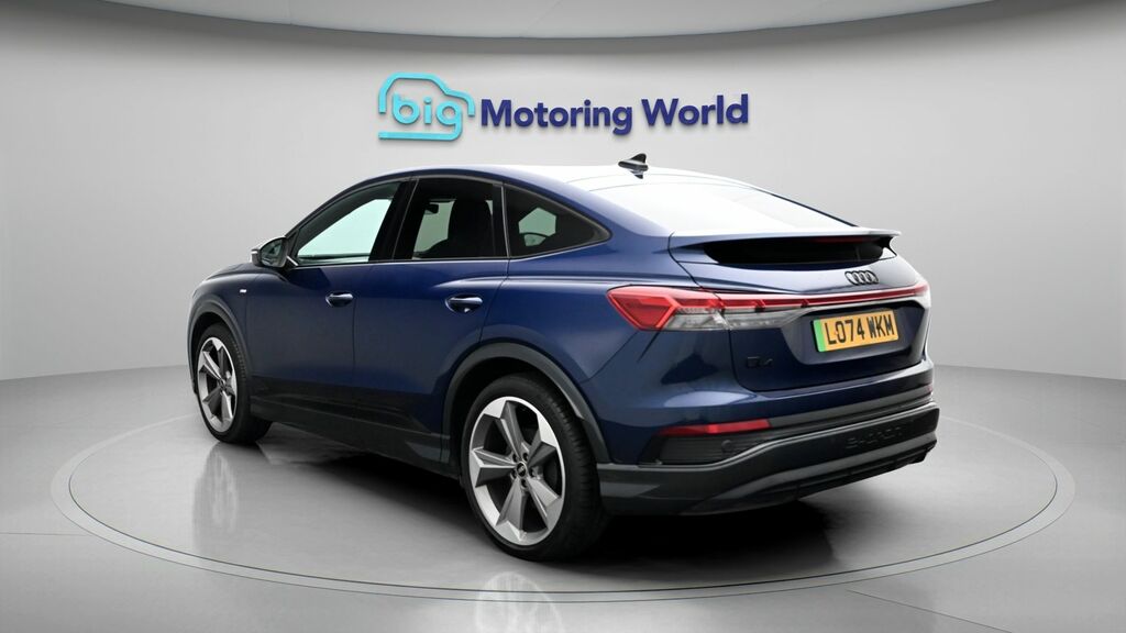 Audi Q4 E Tron Black Edition LO74WKM Blue #5