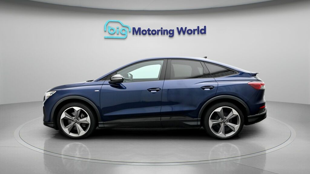 Audi Q4 E Tron Black Edition LO74WKM Blue #4