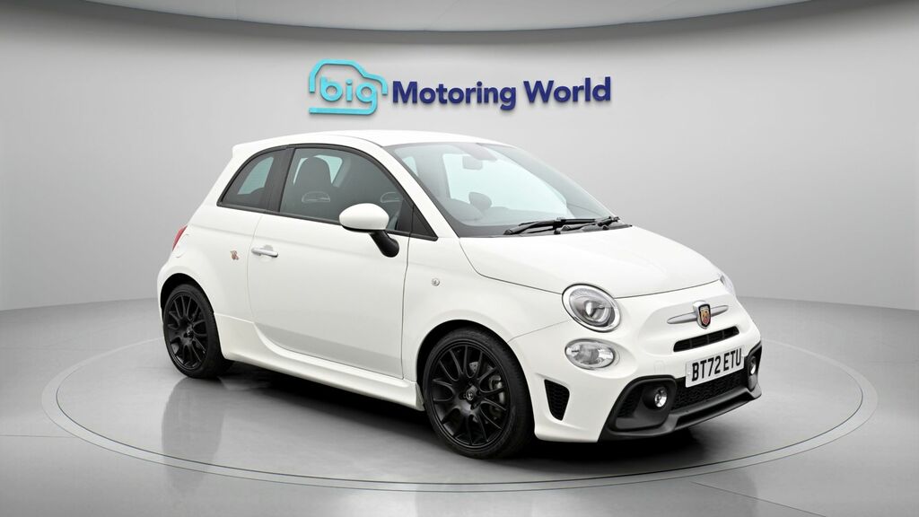 Abarth 595 F595 Pista White