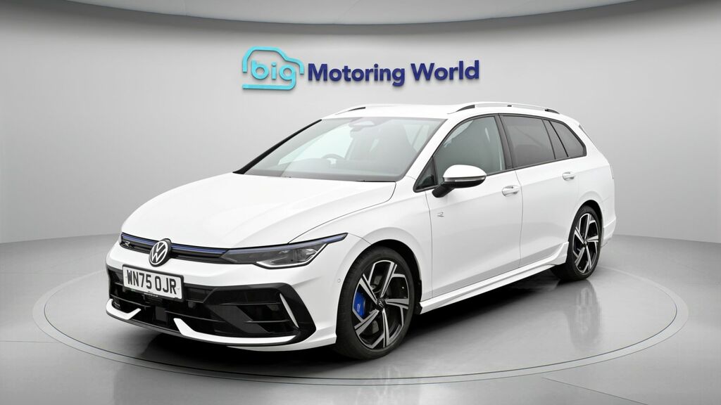 Volkswagen Golf R WN75OJR White #3