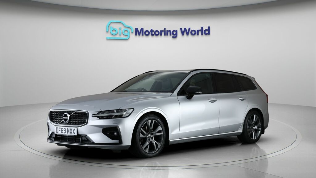 Volvo V60 R-design Plus DF69MXX Silver #3