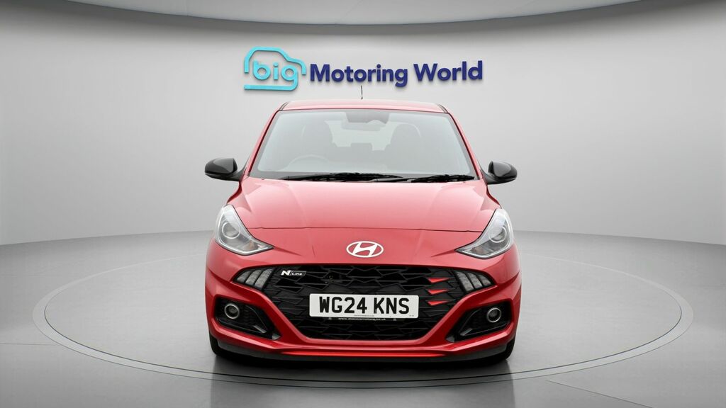 Hyundai I10 N Line WG24KNS Red #2