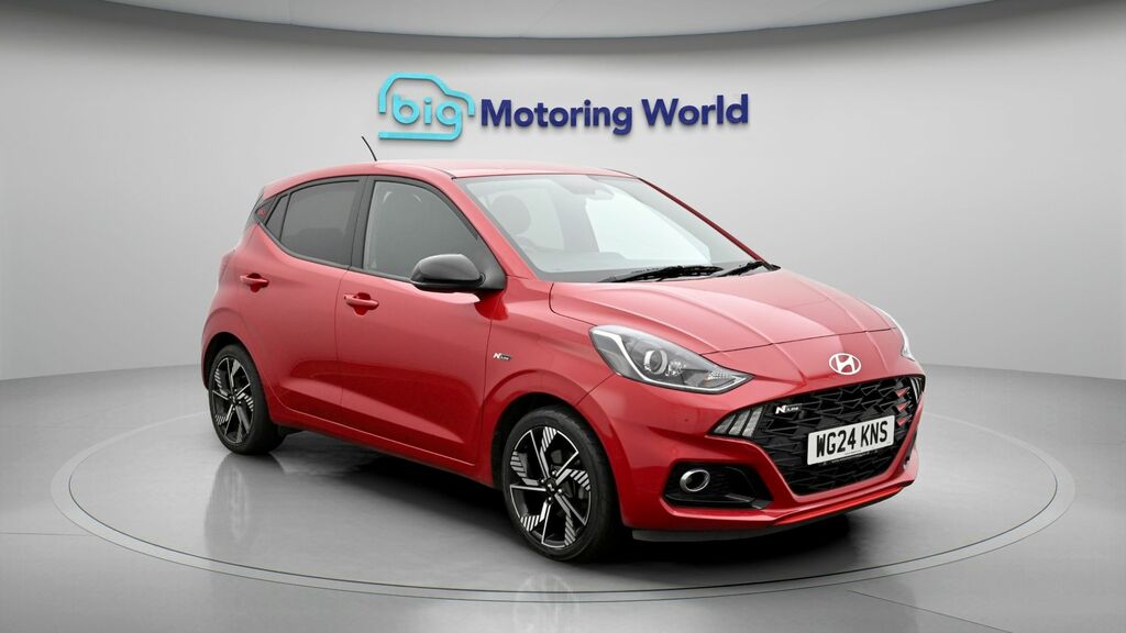 Hyundai I10 N Line Red