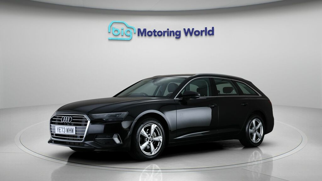 Audi A6 Avant Sport YE73WHW Black #3