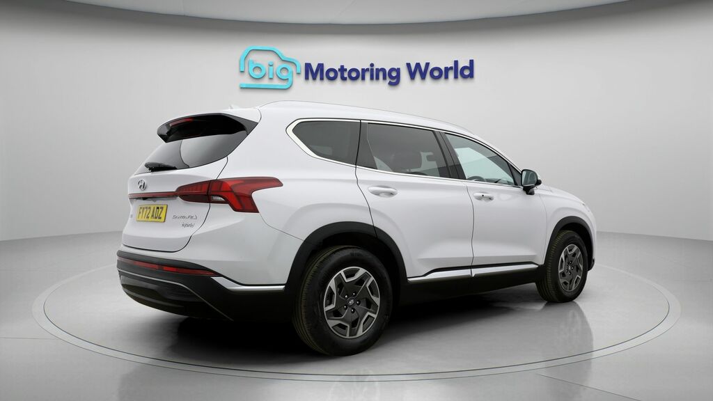 Hyundai Santa Fe Premium White #6