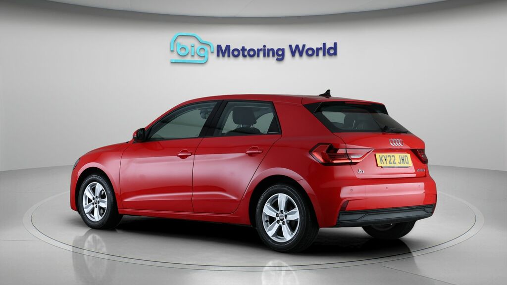Audi A1 Technik Red #5