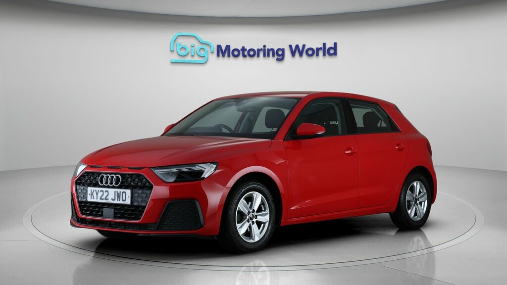 Audi A1 Technik Red #3