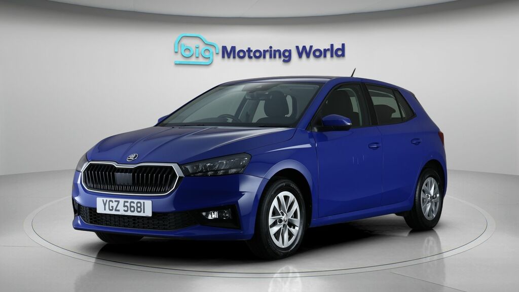 Skoda Fabia Se Comfort YGZ5681 Blue #3