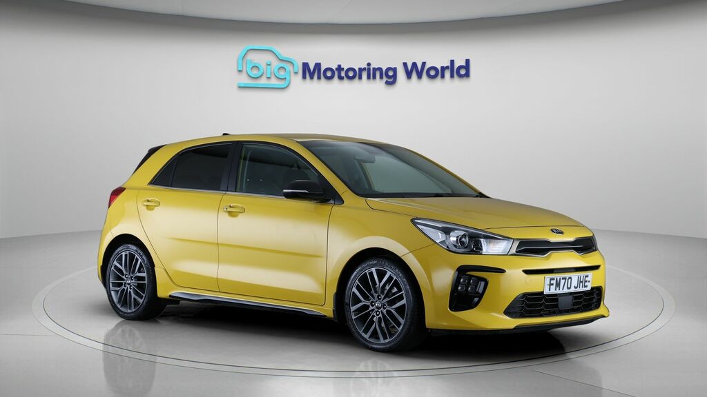 Kia RIO Gt-line S Yellow