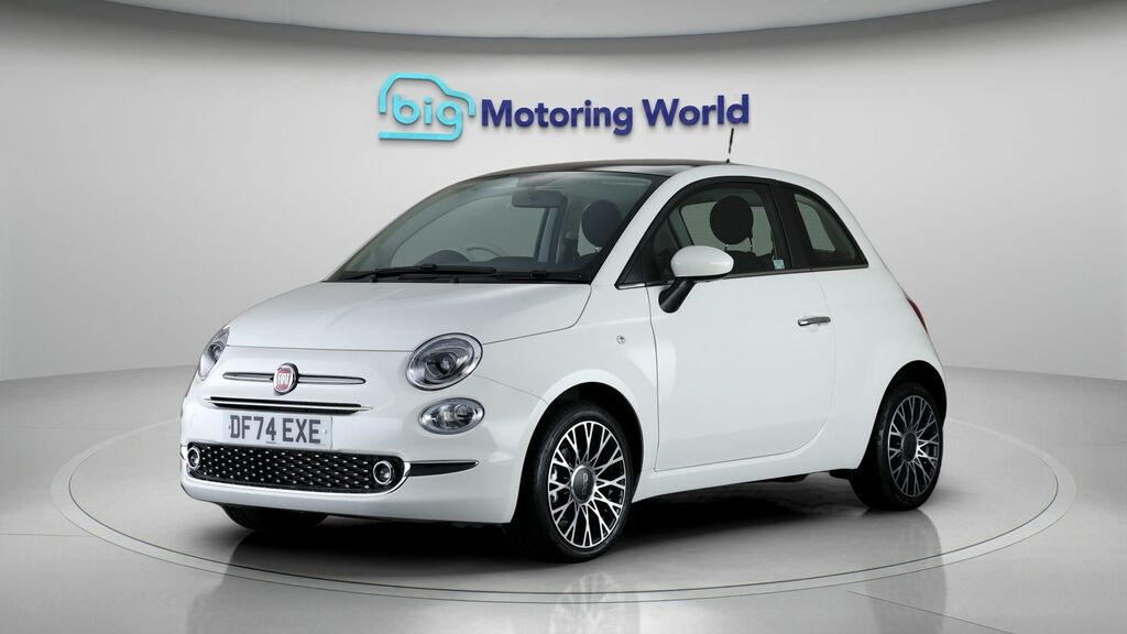 Fiat 500 Top White #3