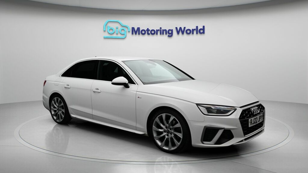 Audi A4 S Line White