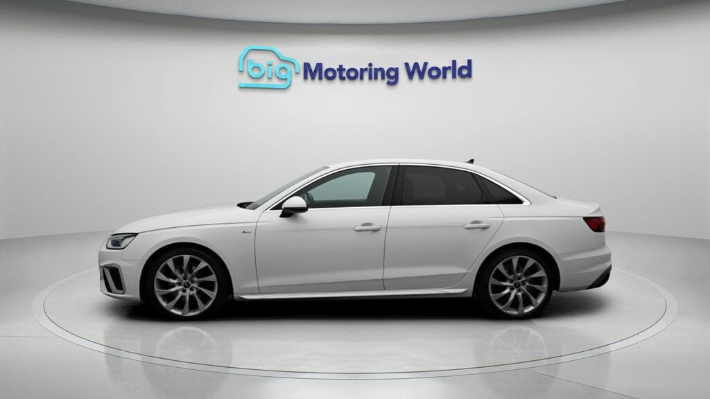 Audi A4 S Line White #4