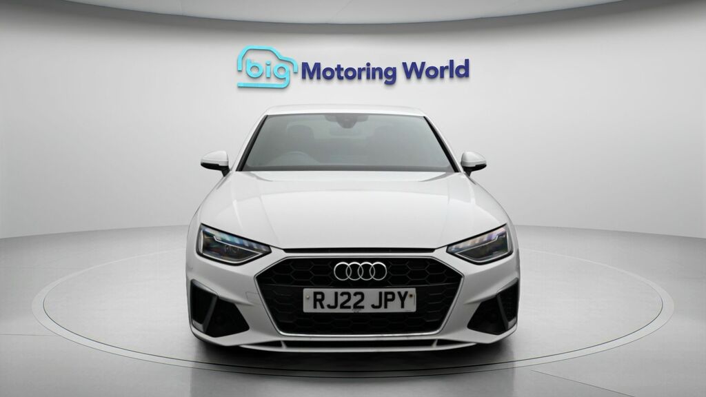 Audi A4 S Line White #2