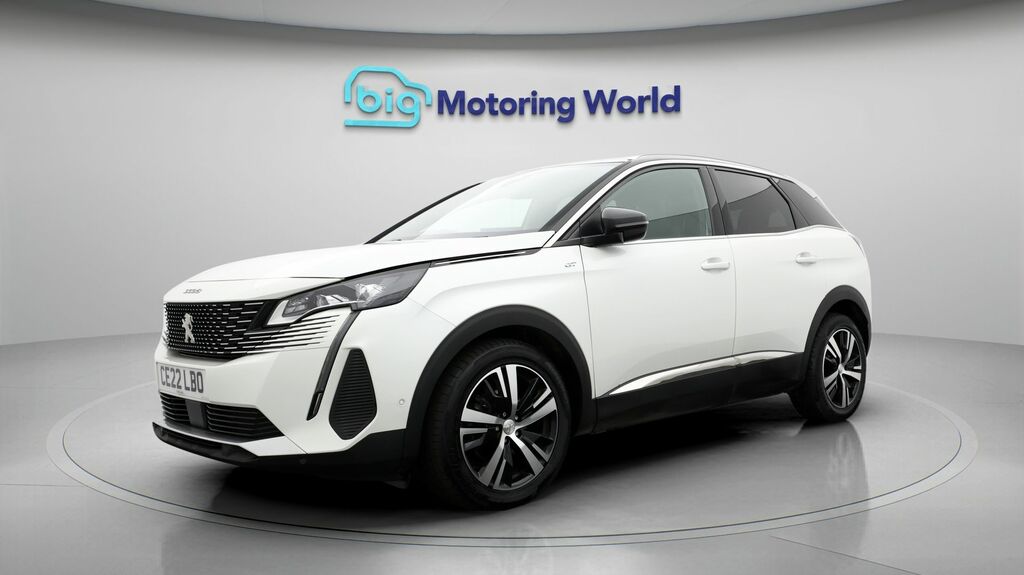Peugeot 3008 Gt White #3