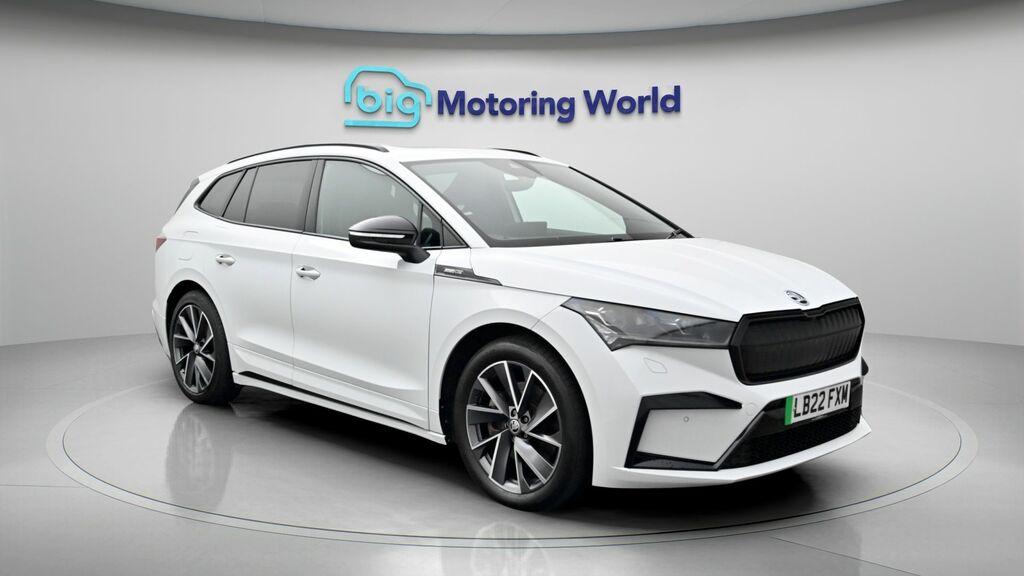 Skoda ENYAQ 80 Sportline White